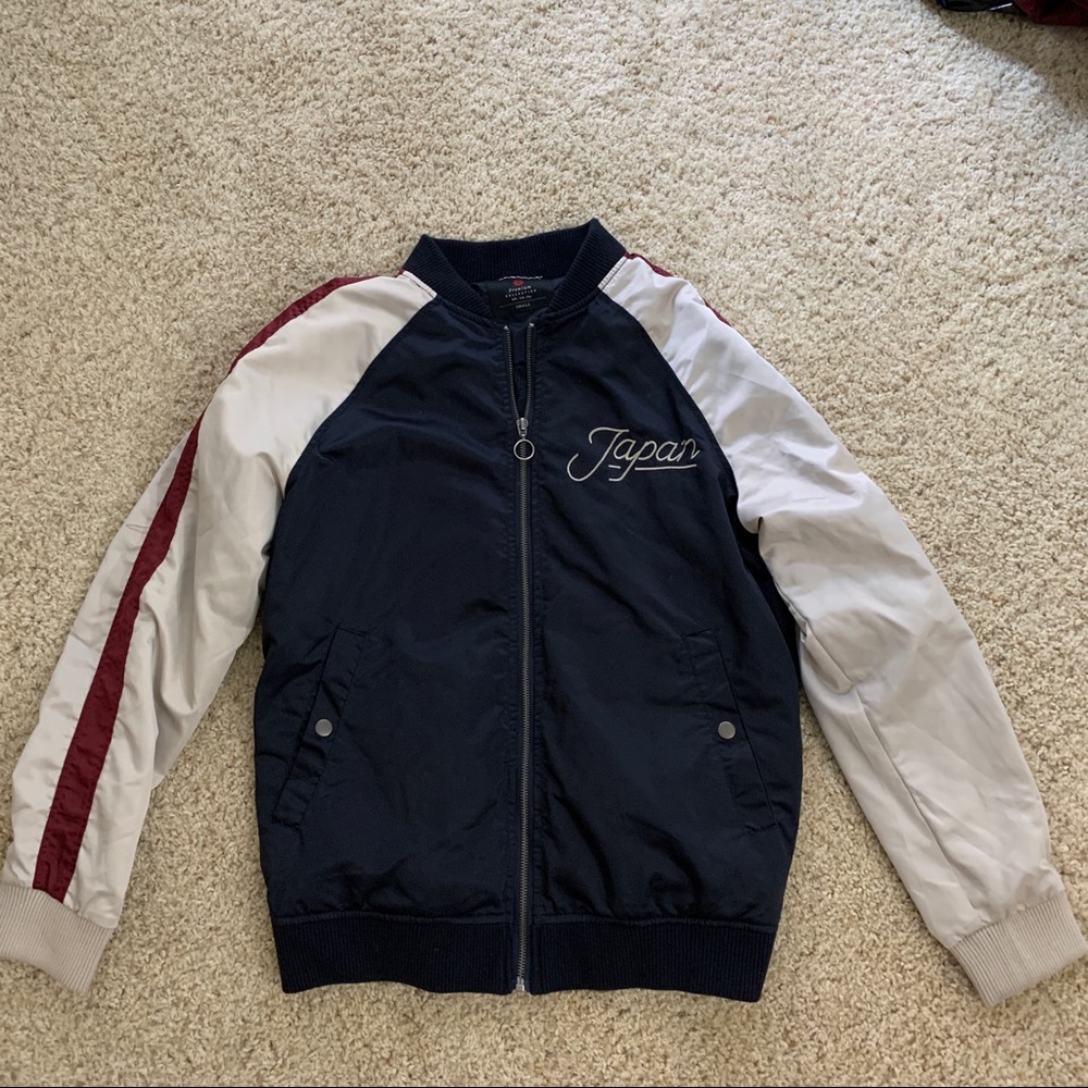 Japan Panther Embroidered Bomber